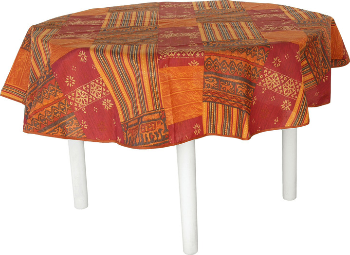 Tischdecken - Dicht gewebte Tischwäsche Made in Germany, in Farbe BYZANZ, in Ausführung Tischläufer, L160xB50 cm Ansicht 2