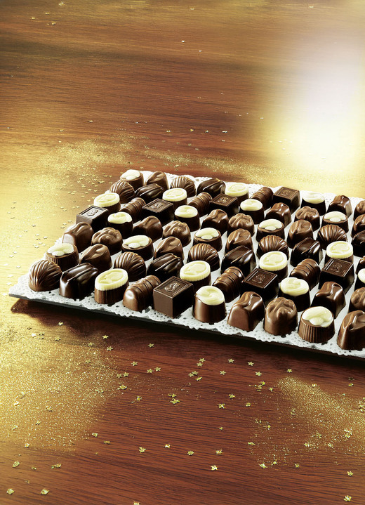 Weihnachtsleckereien - Original Belgische Pralinen, in Farbe