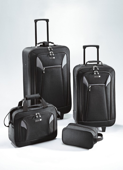 Reisegepäck - Kofferset, 4-teilig , in Farbe SCHWARZ