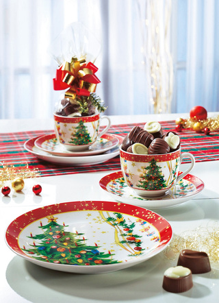 Weihnachtsgedeck-Set