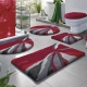 Badgarnituren - Badgarnitur in super weicher und angenehmer Qualität – Farbe ROT Badgarnituren - Badgarnitur in super weicher und angenehmer Qualität, in Größe 100 (Vorleger halbrund, 50/ 80 cm) bis 112 (WC-Deckelbezug, 47/ 50 cm), in Farbe BRAUN