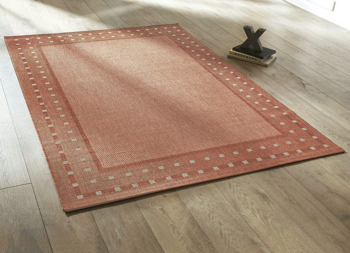 Klassisch - Strapazierfähige Brücken und Teppiche, in Größe 112 (Brücke, 60x110 cm) bis 288 (Teppich, 240x340 cm), in Farbe TERRA Ansicht 1