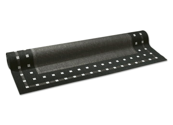 Läufer & Stufenmatten - Läufer nach Wunschmaß, in Größe 102 (Läufer, 67 cm breit) bis 106 (Läufer, 100 cm breit), in Farbe ANTHRAZIT Ansicht 1