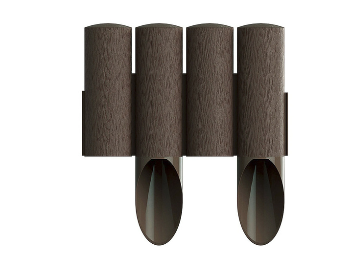- Flexible Rasenkante, 10er-Set, in Farbe BRAUN