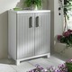 Garten - Aufbewahrungs-Schränke aus Polypropylen, in Farbe GRAU, in Ausführung Schrank, klein