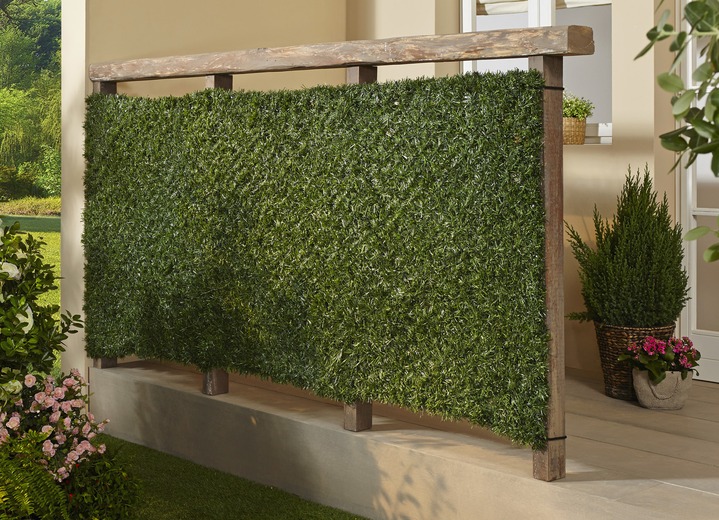 Sicht- & Sonnenschutz - Praktischer Sichtschutz aus stabilem Kunststoffgeflecht Ansicht 2 Sicht- & Sonnenschutz - Praktischer Sichtschutz aus stabilem Kunststoffgeflecht, in Farbe GRÜN Ansicht 2