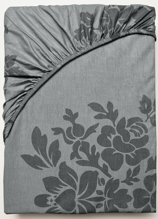 Bettwäschegarnituren - Renforcé Bettwäsche aus 100% Baumwolle Ansicht 4 Bettwäschegarnituren - Renforcé Bettwäsche aus 100% Baumwolle, in Größe 111 (40/80 cm + 135/200 cm) bis 412 (4-teiliges Set), in Farbe GRÜN Ansicht 4