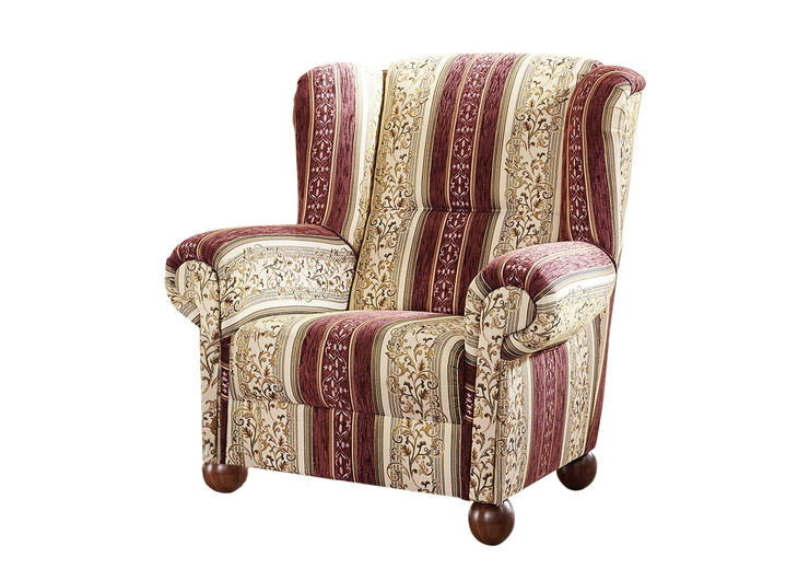 Polstergruppen - Polstermöbel mit Nosag-Wellenunterfederung, in Farbe ROT, in Ausführung Zweisitzer Ansicht 10