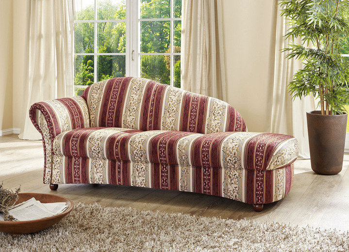 Polstergruppen - Polstermöbel mit Nosag-Wellenunterfederung, in Farbe ROT, in Ausführung Zweisitzer Ansicht 6