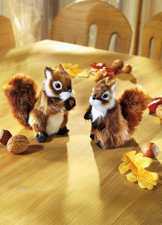 Figuren - Eichhörnchen, 2er-Set, in Farbe  Ansicht 1