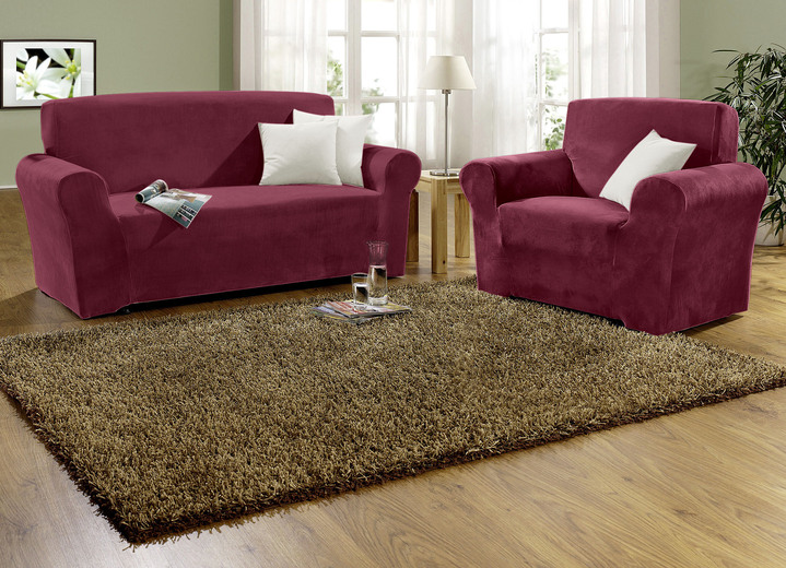 Sessel- & Sofaüberwürfe - Stretchbezüge mit Fleckschutz Ansicht 15 Sessel- & Sofaüberwürfe - Stretchbezüge mit Fleckschutz, in Größe 101 (Sesselbezug) bis 905 (Kissenbezug, 40x40 cm), in Farbe CAMEL Ansicht 15