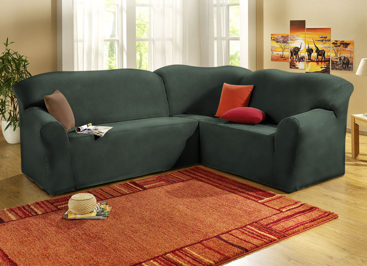 Sessel- & Sofaüberwürfe - Stretchbezüge mit Fleckschutz Ansicht 23 Sessel- & Sofaüberwürfe - Stretchbezüge mit Fleckschutz, in Größe 101 (Sesselbezug) bis 905 (Kissenbezug, 40x40 cm), in Farbe CAMEL Ansicht 23