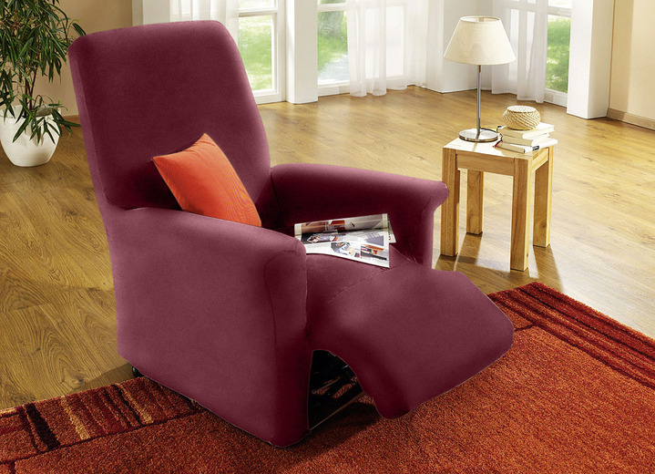 Sessel- & Sofaüberwürfe - Stretchbezüge mit Fleckschutz Ansicht 17 Sessel- & Sofaüberwürfe - Stretchbezüge mit Fleckschutz, in Größe 101 (Sesselbezug) bis 905 (Kissenbezug, 40x40 cm), in Farbe CAMEL Ansicht 17