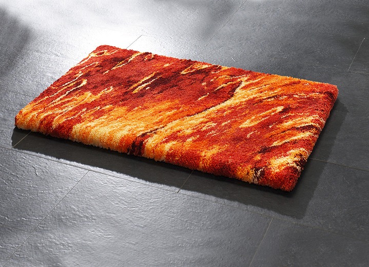 Badgarnituren - Supersoft Badgarnitur von Grund, in Größe 100 (Vorleger halbr., 50x 80 cm) bis 112 (Deckelbezug mit Kordel, 47x 50 cm), in Farbe GRAU Ansicht 6