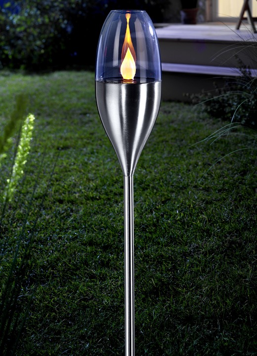 LEDSolarFackel Gartenbeleuchtung BADER