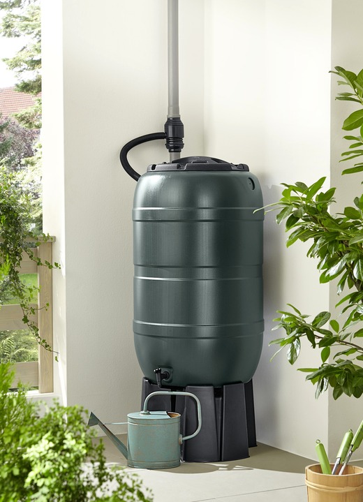 Gartenpflege - Kompakt-Regentonne Ansicht 2 Gartenpflege - Kompakt-Regentonne, in Farbe SCHWARZ, in Ausführung Regentonne, 100 Liter Ansicht 2