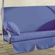 Kissen, Polster & Auflagen - Ersatzauflagen zu Hollywood-Schaukeln, in Farbe BLAU, in Ausführung Ersatzauflage zu Single-Schaukel – Farbe BLAU – Ansicht 1