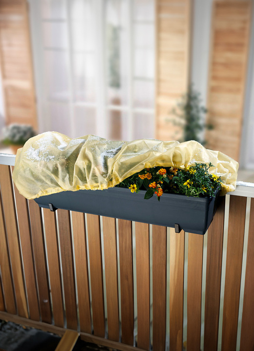 Blumentöpfe und Pflanzgefäße - Blumenkastenhauben, 2er-Set, in Farbe GELB Ansicht 2