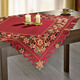Tischdecken - Wunderhübsch bestickte Tischdekoration – Farbe ROT – Ansicht 4 Tischdecken - Wunderhübsch bestickte Tischdekoration, in Größe 130 (Stern, 2er-Set, ø 30 cm) bis 190 (Tischdecke, 85x85 cm), in Farbe ROT – Farbe ROT – Ansicht 4