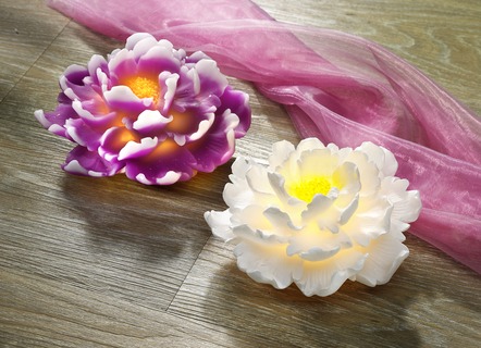 LED-Chrysantheme aus Kunststoff