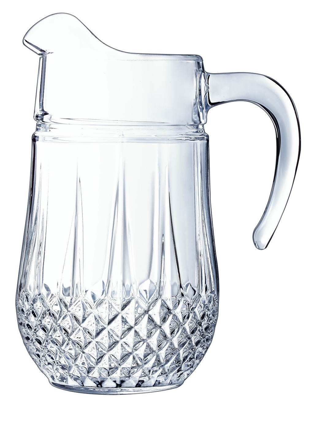 Geschirr - Longchamp-Glasserie aus hochwertigem Eclat-Glas, in Farbe , in Ausführung Krug Ansicht 1