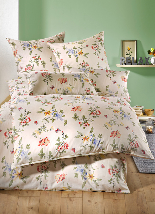 Mako Satin Bettwasche Mit Reissverschluss Bettwasche Bader