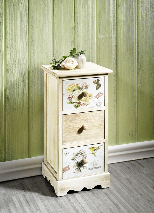 Kommoden Mit Blumen Schmetterlings Motiv Kommoden Bader