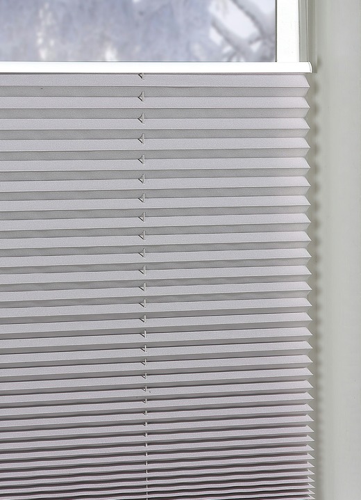 PlisseeRollos für Montage am Fensterrahmen ohne Bohren Gardinen BADER