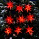 Weihnachten - LED-Sternenkette – Farbe ROT Weihnachten - LED-Sternenkette, in Farbe WEISS