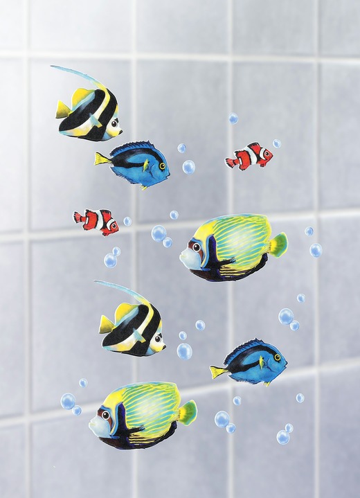 Wohnaccessoires - Dekosticker, 4er-Set, in Farbe