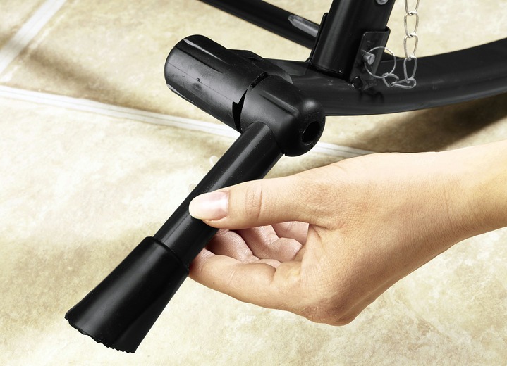 Gartenmöbel - Schaukelstuhl 2in1, in Farbe BEIGE Ansicht 9