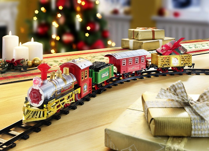 Elektrischer Weihnachtszug Mit Led Beleuchtung Weihnachtliche Geschenkideen Bader
