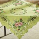 Tischdecken - Aufwendig gearbeitete Accessoires, in Größe 101 (Deckchen, 35x 50 cm) bis 404 (Kissenbezug, 40x 40 cm), in Farbe GRÜN – Farbe GRÜN – Ansicht 1