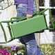 Garten - Knie-Stuhl zum Sitzen und Knien mit Gestell aus Metall, in Farbe GRÜN, in Ausführung Knie-Stuhl – Farbe GRÜN – Ansicht 2