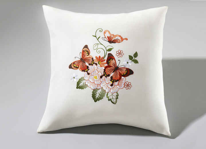 Tischdecken - Elegant gestaltete Tisch- und Raumdekoration, in Größe 100 (Deckchen, 30x 45 cm) bis 404 (Kissenbezug, 40x 40 cm), in Farbe ROT Ansicht 3