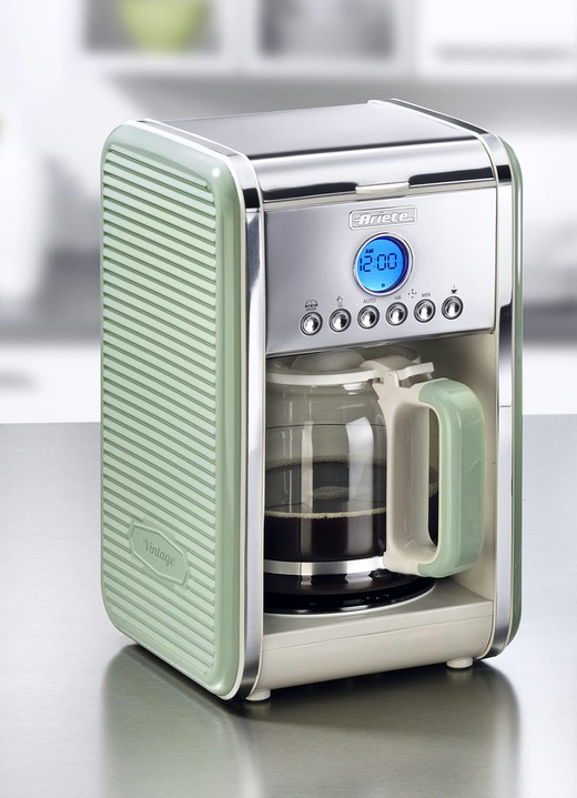 Ariete Kaffeemaschine Mit Glaskanne Und Dauerfilter Elektrische Kuchengerate Bader