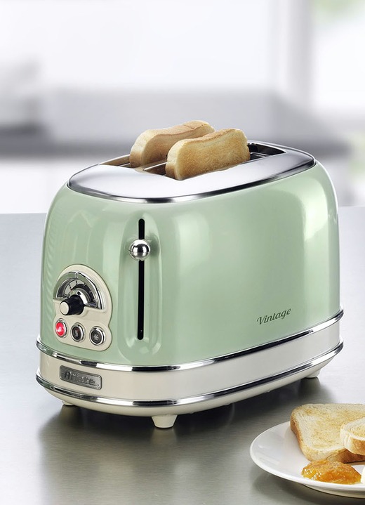 Küchengeräte - Ariete Toaster im Vintage-Design, in Farbe BLAU Ansicht 2
