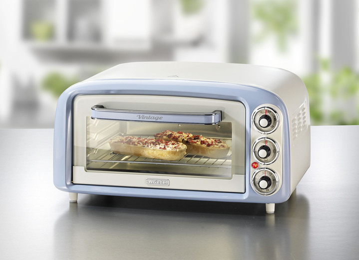 Kochen & Grillen - Ariete Backofen im Vintage-Design, in Farbe BLAU Ansicht 1