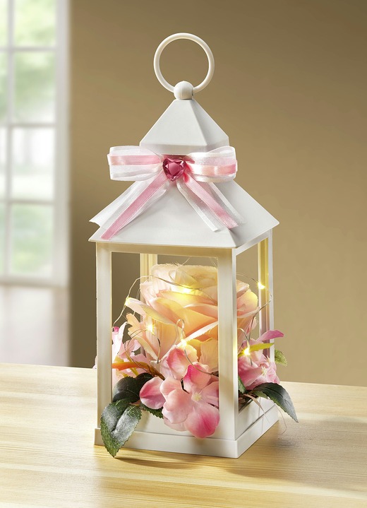 Laterne mit LED Beleuchtung - Wohnaccessoires | BADER