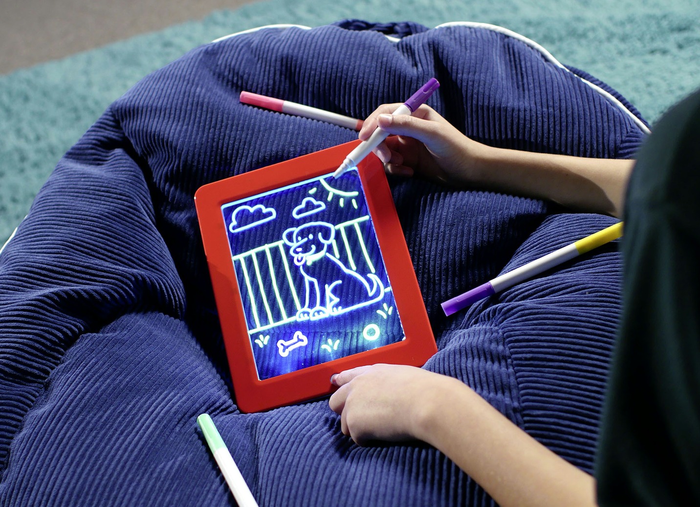 Weihnachtliche Geschenkideen - Magic Pad, in Farbe ROT Ansicht 1