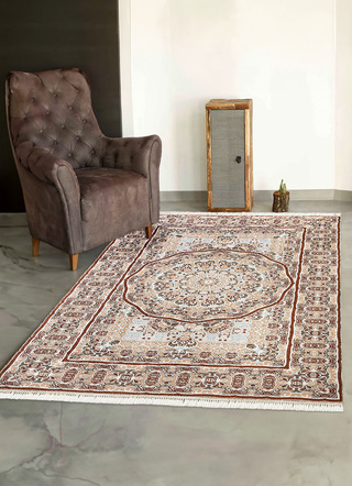 Klassisch - Besonders flache Brücken und Teppiche – Farbe BEIGE – Ansicht  Klassisch - Besonders flache Brücken und Teppiche, in Größe 102 (Brücke, 60x115 cm) bis 249 (Teppich,160x230 cm), in Farbe BEIGE – Farbe BEIGE – Ansicht