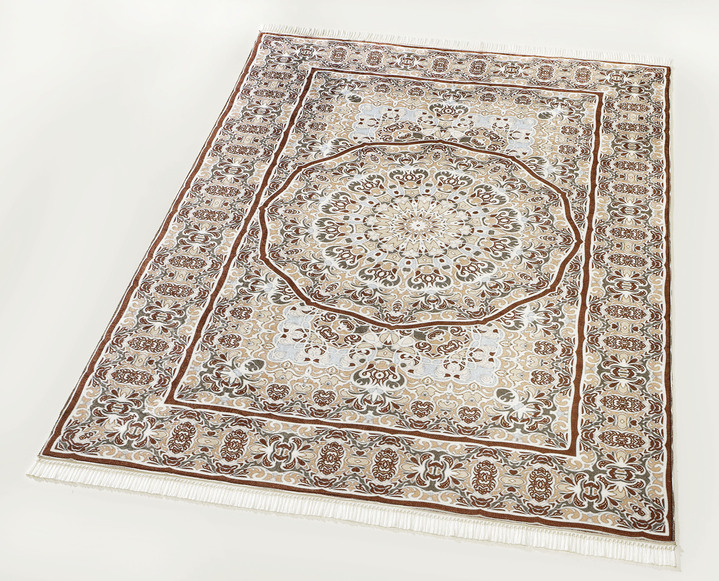 Klassisch - Besonders flache Brücken und Teppiche Ansicht 3 Klassisch - Besonders flache Brücken und Teppiche, in Größe 102 (Brücke, 60x115 cm) bis 249 (Teppich,160x230 cm), in Farbe BEIGE Ansicht 3