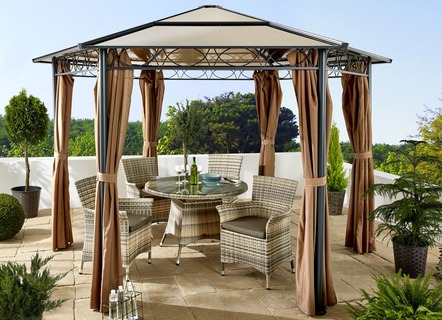 Pavillon Wind Und Wetterfest Fur Den Garten Online Kaufen
