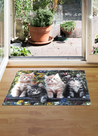 Fußmatte Katzenfreunde