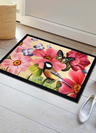 - Farbenprächtige Fußmatte mit rutschhemmender Rückseite, in Farbe BUNT – Farbe BUNT – Ansicht 