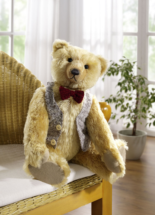 Sammlermodelle - Teddybär „Hans“, in Farbe HELLGOLD