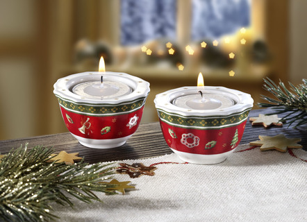 Villeroy & Boch Teelichthalter aus Porzellan