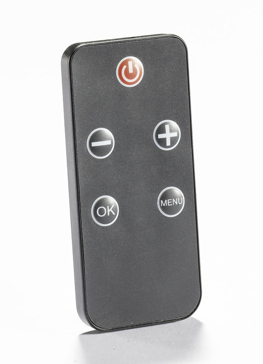 Kaminumbauten - Kaminumbau mit spezieller LED-Beleuchtung, in Farbe GRAU-BRAUN Ansicht 2