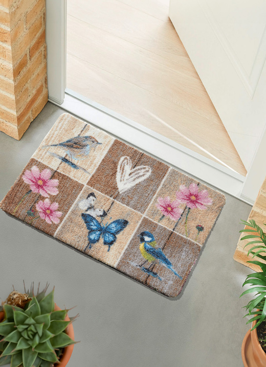 Fußmatten - Fußmatte für Fußbodenheizung geeignet, in Größe 100 (40x60 cm) bis 103 (50x70 cm), in Farbe MULTICOLOR Ansicht 1