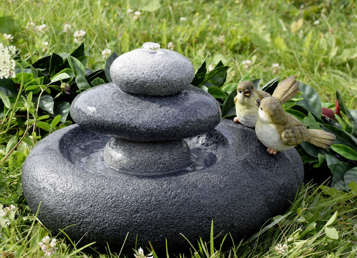 - Brunnen Chiara inkl. Pumpe, in Farbe GRAU